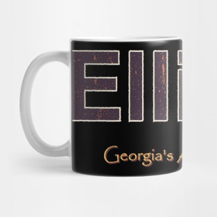 Ellijay Grunge Text Mug